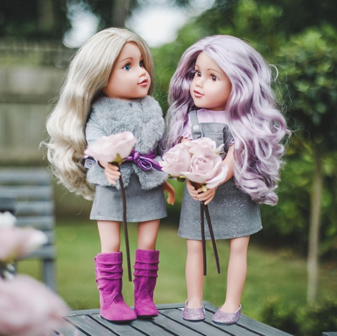 [Đủ mẫu] Búp Bê Anh Quốc 46 cm 18 inch  Cô Gái Thời Trang DesignaFriend Doll