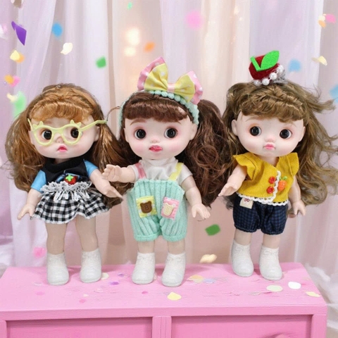 BÚP BÊ EM BÉ MŨM MĨM 23 CM 9 INCHES DOLL - THÂN NHỰA CAO CẤP