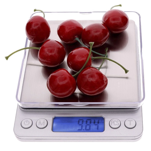 {Đủ Mẫu} Cân Tiểu Ly Điện Tử Mini Nhà Bếp, Cân Điện Tử Nhà Bếp 3 Kg/0.1 Gr Tặng Kèm Khay Đựng Đồ Và 2 Viên Pin Aaa