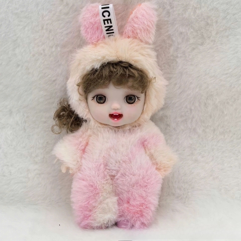 🧸 Búp Bê Nhựa Vinyl Dễ Thương 16 cm 6 inch Đồ Chơi Quà Tặng Sinh Nhật