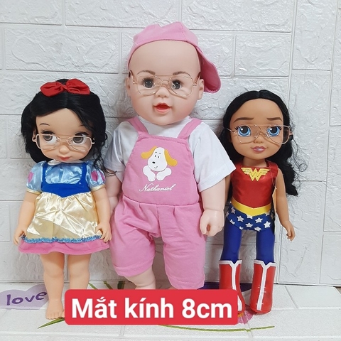Tổng Hợp [đủ mẫu, đủ size] Mắt Kính Dành Cho Búp Bê, Thú cưng, Labubu, Ex Doll ...