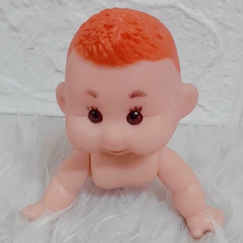 Búp Bê Nhựa Bé leo núi 9 cm 3.5 inch mắt 3D Doll (Hàng tồn kho)​​​​​​​