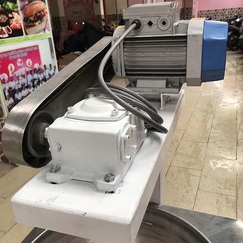 Máy Sên Nhân, Chảo Xào Nhân Làm Bánh 1/2HP 220V Đốt Bằng GAS PVN9250