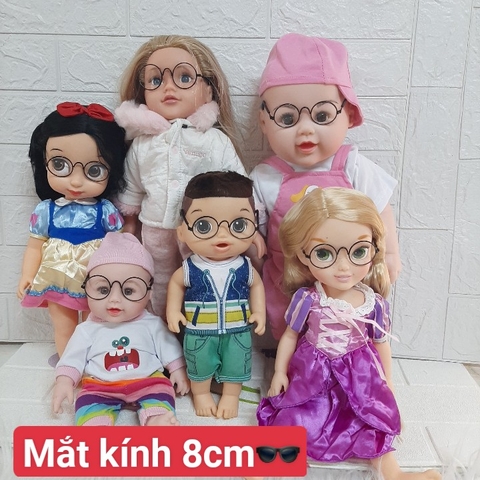 Tổng Hợp [đủ mẫu, đủ size] Mắt Kính Dành Cho Búp Bê, Thú cưng, Labubu, Ex Doll ...