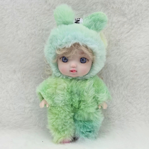 🧸 Búp Bê Nhựa Vinyl Dễ Thương 16 cm 6 inch Đồ Chơi Quà Tặng Sinh Nhật