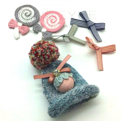 [ Đủ mẫu] Nón Len Búp Bê 12 cm 5 inch ( mẫu giao màu ngẫu nhiên)