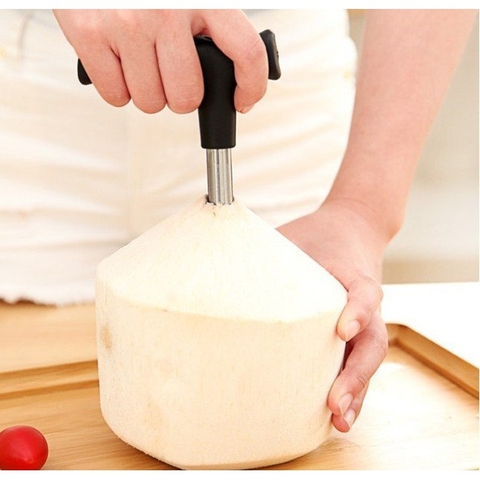 {Đủ Mẫu} Dụng Cụ Mở Vỏ Dừa Bằng Thép Không Gỉ Siêu Nhanh Coconut Shell Opener Tools