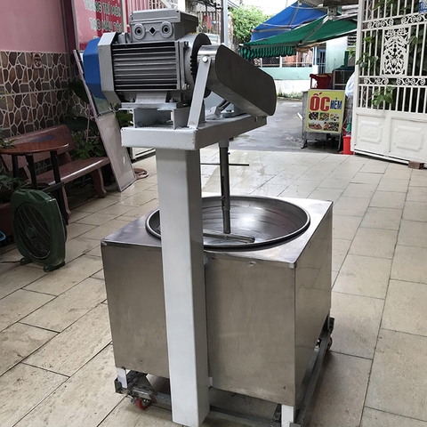 Máy Sên Nhân, Chảo Xào Nhân Làm Bánh 1/2HP 220V Đốt Bằng GAS PVN9250