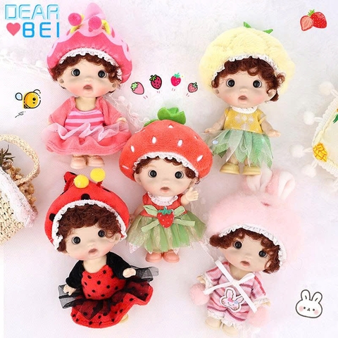 BÚP BÊ VINYL MINI 4 INCH (10CM) – BÚP BÊ BJD TỰ MẶC QUẦN ÁO, ĐỒ CHƠI ĐÓNG VAI SIÊU DỄ THƯƠNG
