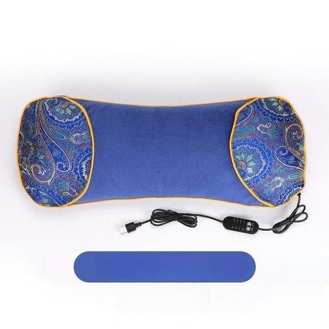 Gối Thảo Dược Ngải Cứu Giúp Giảm Đau Nhức Xương Khớp, Có Chức Năng Làm Nóng Bằng Điện, Hỗ Trợ Dưỡng Sinh.