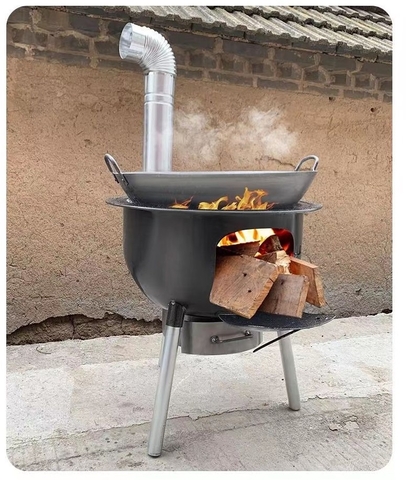 🔥 BẾP CỦI ĐA NĂNG LIỀN KHỐI – BẢN NÂNG CẤP CỰC DÀY 43CM PVN9692🔥