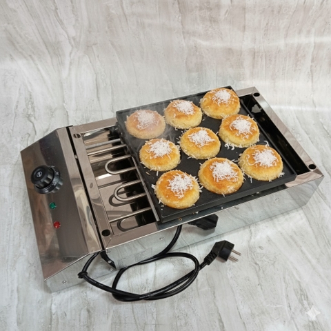 Bếp Điện Không Khói, Bếp Nướng Hải Sản BBQ 2800W  Đa Năng Nướng Thịt Xiên, Hải Sản, Đồ Ăn Nhanh