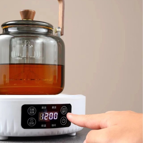 🔥 BẾP ĐIỆN HỒNG NGOẠI MINI 1200W – PHA TRÀ, ĐUN NƯỚC, HẦM NHẸ CỰC TIỆN