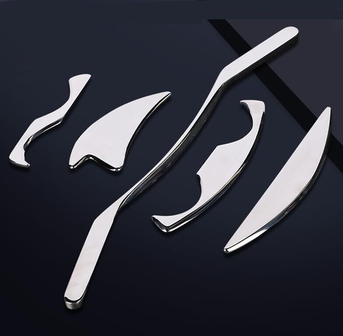 {Đủ Mẫu} Bộ Dụng Cụ  Chải Cơ IASTM Vật lý Trị Liệu & Thư Giãn Sâu Cho Cơ Bắp Bằng Thép Không Gỉ Đa Năng Massage Physiotherapy Physical Therapy Tool