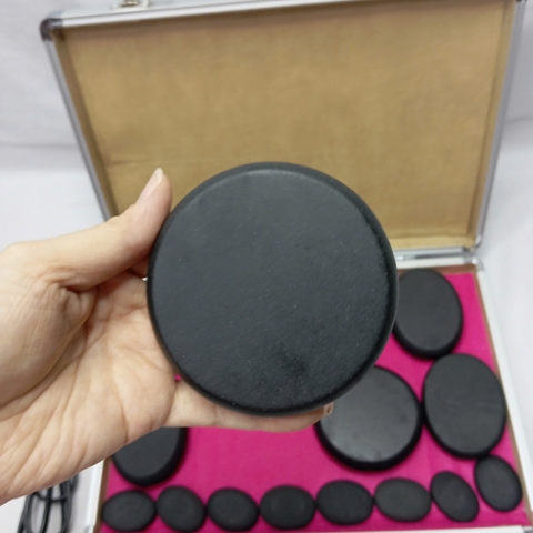 Bộ Hộp Nhôm Hấp Đá Nóng Massage (Cắm Điện) + 16 Viên Đá Cao Cấp PVN8190