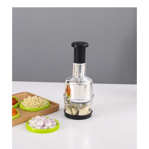 {Đủ Mẫu} Dụng Cụ Nghiền Tỏi Hành Thông Minh Bằng Thép Không Gỉ Tiện Dụng, An Toàn