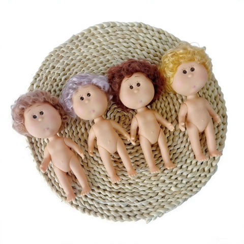 [Đủ mẫu] Búp Bê Khoai Tây Thân Nhựa Mia 14 cm = 5 inch Vinyl Doll