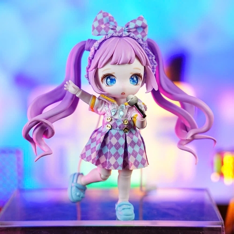 Búp bê khớp BJD 4 inch 13 cm hoạt hình Lắp Ráp Tóc Style Dbs Dream Fairy Maytree OB11 Starlight Academy