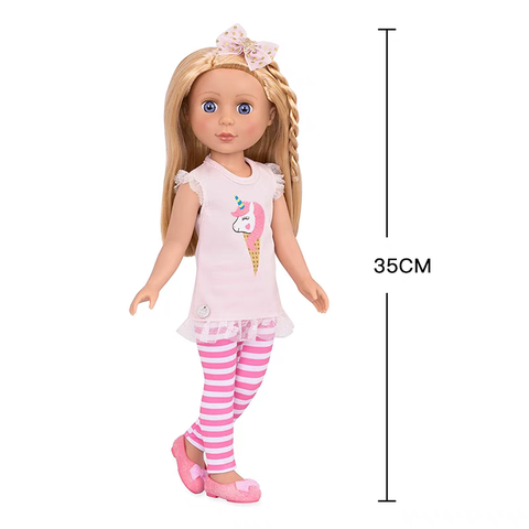 [Đủ mẫu] Búp Bê Mỹ Thời Trang Cô Gái Long Lanh Glitter Girls 35cm 14 inch 3+  Fashion Battat Doll