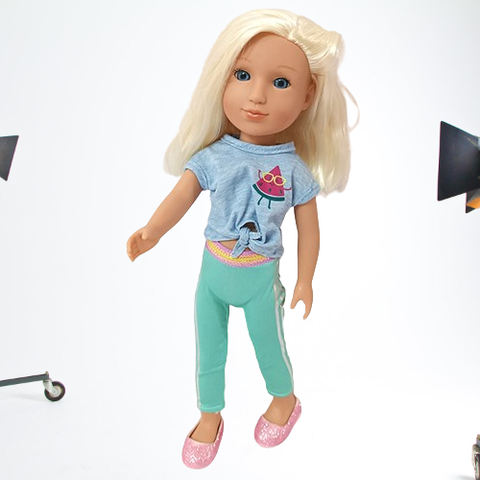 [Đủ mẫu] Búp Bê Mỹ Thời Trang Cô Gái Long Lanh Glitter Girls 35cm 14 inch 3+  Fashion Battat Doll