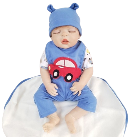 {Đủ Mẫu} Búp Bê Tiền Sản Thân Nhựa 55 cm 22 inch NPK Full Silicone Body Reborn Doll