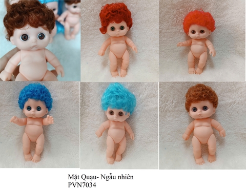 [Đủ mẫu] Búp Bê Nhựa mềm 12 cm 5 inch Vinyl reborn Baby Doll