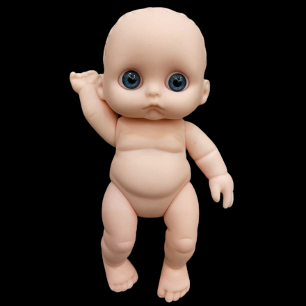[Đủ mẫu] Búp Bê Nhựa mềm 12 cm 5 inch Vinyl reborn Baby Doll