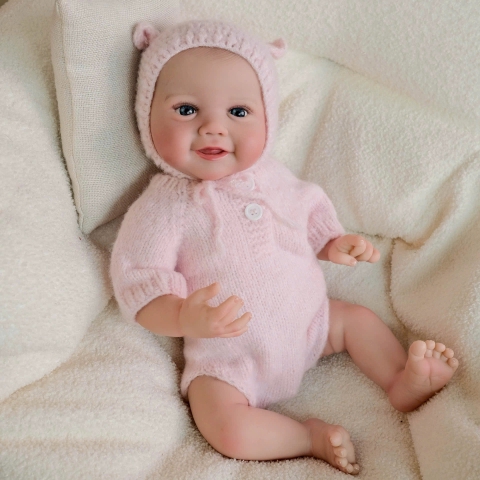 {Đủ Mẫu} Búp Bê Tái Sinh Thân Gòn + Thân Nhựa Mềm Mại 50 cm = 19 inch NPK Reborn Silicon Vinyl Doll
