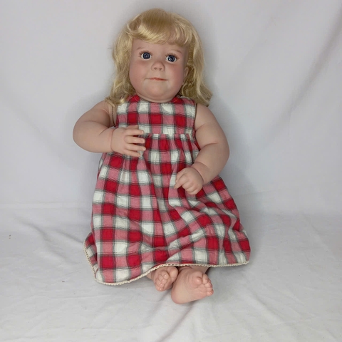 [Đủ mẫu] Búp Bê  Thân Gòn  Mềm Mại 60 cm = 24 inch Reborn Silicon Vinyl Doll