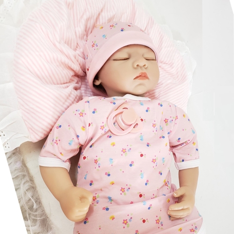 (Đủ mẫu) Búp Bê 55 cm = 22 inch Thân Gòn NPK Reborn Vinyl Doll (Hàng Tồn Kho}