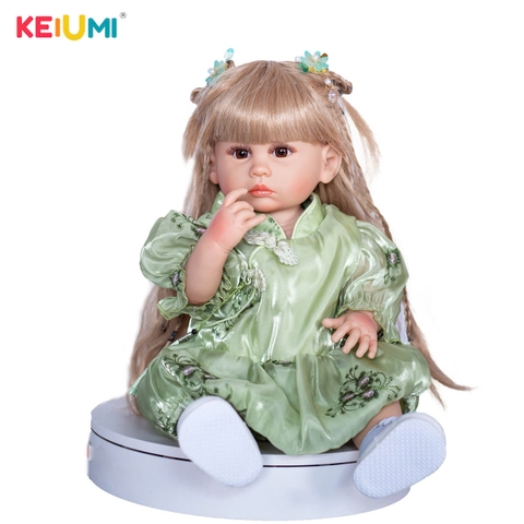 {Đủ Mẫu} Búp Bê 55 cm = 22 inch Thân Nhựa  Reborn Vinyl Doll