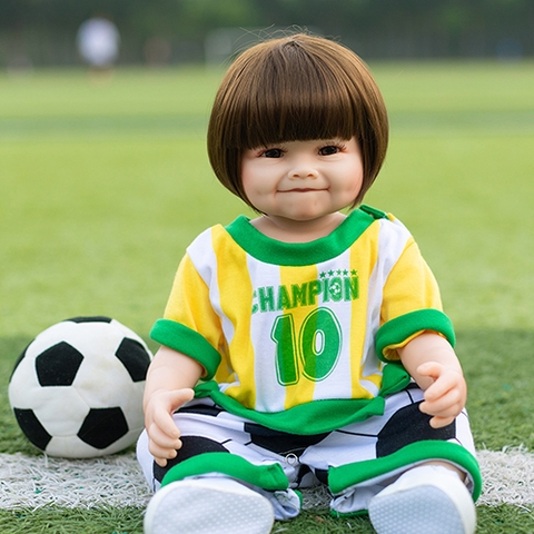 {Đủ Mẫu} Búp Bê 55 cm = 22 inch Thân Nhựa  Reborn Vinyl Doll