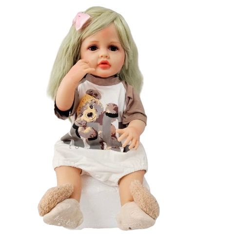 {Đủ Mẫu} Búp Bê 55 cm = 22 inch Thân Nhựa  Reborn Vinyl Doll