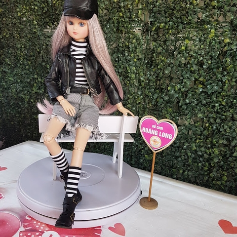 {Xa Kho} Búp bê BJD Khớp tóc highlight, dài 40 cm - American Girl Doll NPK16 inch