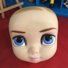 Đầu Trọc Búp bê Disney Animator Head