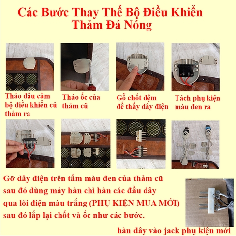 {Đủ Size} Thảm Đá Nóng Hàn Quốc 셀크린 소소매트, Nệm Sưởi Ấm Massage Trị Liệu Xài Điện Món Quà Sức Khoẻ