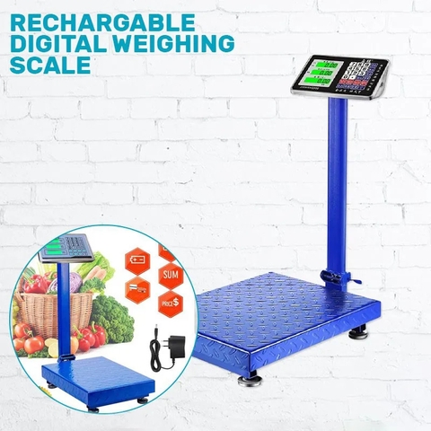 Cân Bàn Điện Tử Tính Tiền 180kg 50 Gr, Chính Xác, Ổn Định, Bền Bỉ Electric Digital Scale PVN5986