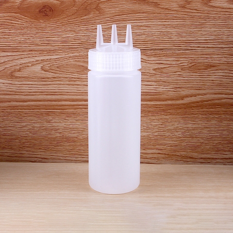 {Đủ Màu} Chai Nhựa Bóp Đựng Tương Ớt, Nước Sốt Gia Vị, Dụng Cụ Nhà Bếp Plastic Bottle Of Tomato Sauce