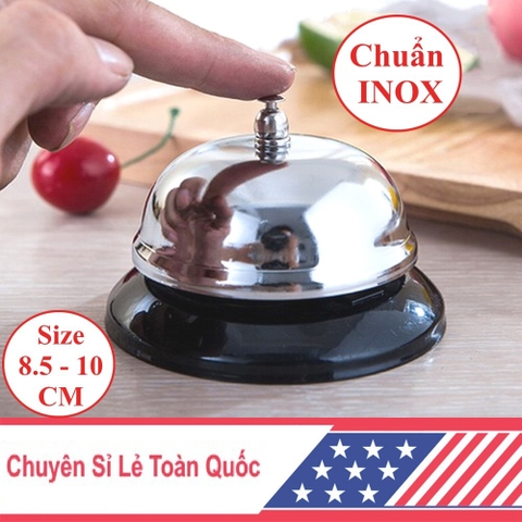 Chuông 8.5 cm bấm để bàn, chuông gọi phục vụ Chuyên Dụng Cho Nhà Hàng & Khách Sạn PVN3544