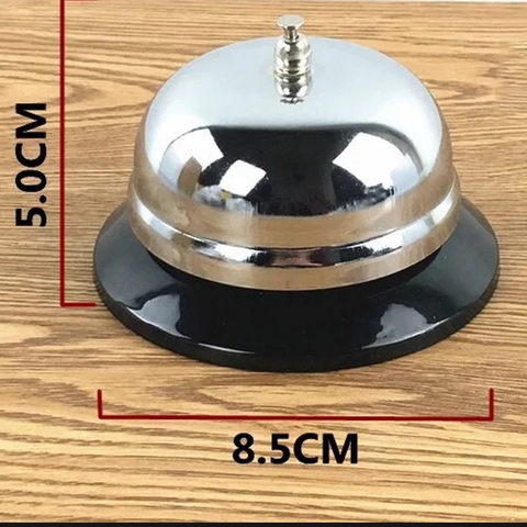 Chuông 8.5 cm bấm để bàn, chuông gọi phục vụ Chuyên Dụng Cho Nhà Hàng & Khách Sạn PVN3544
