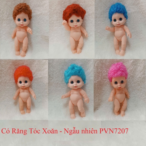 [Đủ mẫu] Búp Bê Nhựa mềm 12 cm 5 inch Vinyl reborn Baby Doll