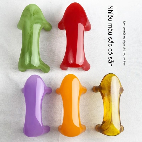 {Đủ Mẫu} Dụng Cụ Nhựa Guasha Spa Massage Mặt, Toàn Thân Chăm Sóc Cơ Thể Natural Resin Massager Skin Massage Tool