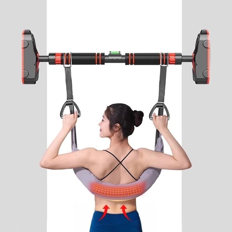 Đai Cột Sống Thắt Lưng Treo Ngoài Trời, Đai Thắt Lưng Tập Thể Dục Sức Chứa Mạnh Không Cần Lắp Đặt, Thiết Bị Thư Giãn Cột