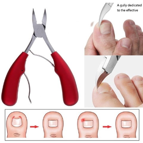 Kềm Cắt Móng Chân Cứng Mọc Ngược, Kìm Cắt Răng Lợn Kìm Bấm Nanh Cho Heo Con Bằng Thép Không Gỉ