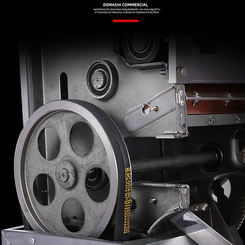 Máy Làm Mì Sợi Haiou 300 2200W Trục 300 mm Lưỡi 2 mm Cán Hoành Thánh Bánh Canh Bánh Bao Ramen Chinese Noodles Fried PVN4672