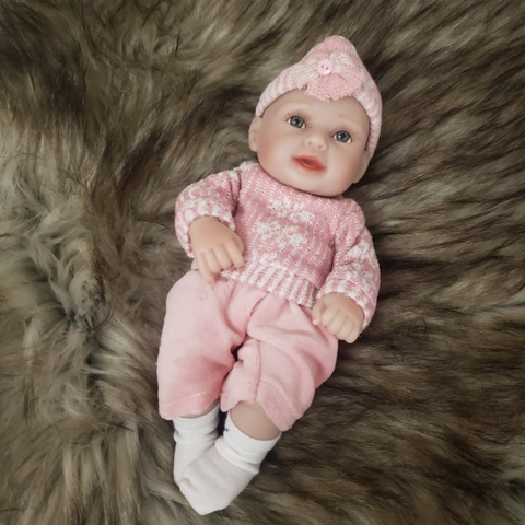 [Đủ mẫu] Búp Bê 11 inch 25 cm  NPK Reborn Full Body Vinyl Doll