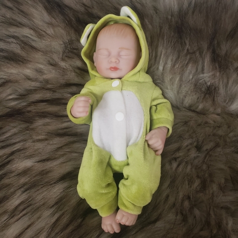 [Đủ mẫu] Búp Bê 11 inch 25 cm  NPK Reborn Full Body Vinyl Doll