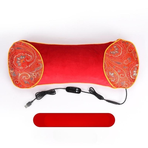 Gối Thảo Dược Ngải Cứu Giúp Giảm Đau Nhức Xương Khớp, Có Chức Năng Làm Nóng Bằng Điện, Hỗ Trợ Dưỡng Sinh.