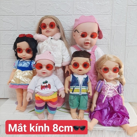 Tổng Hợp [đủ mẫu, đủ size] Mắt Kính Dành Cho Búp Bê, Thú cưng, Labubu, Ex Doll ...