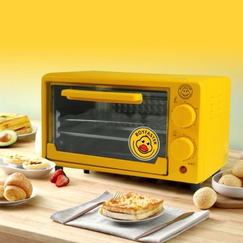 🔥 LÒ NƯỚNG MINI CON VỊT VÀNG JOYOUNG LINE FRIENDS 12L – NHỎ XINH, NƯỚNG CỰC ĐỈNH 🔥